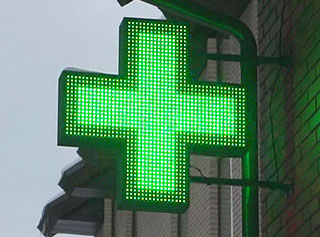 Светодиодные аптечные кресты